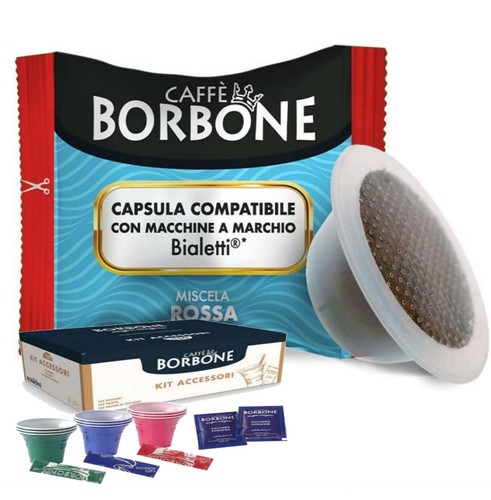Capsule caffè borbone rossa - capsule,