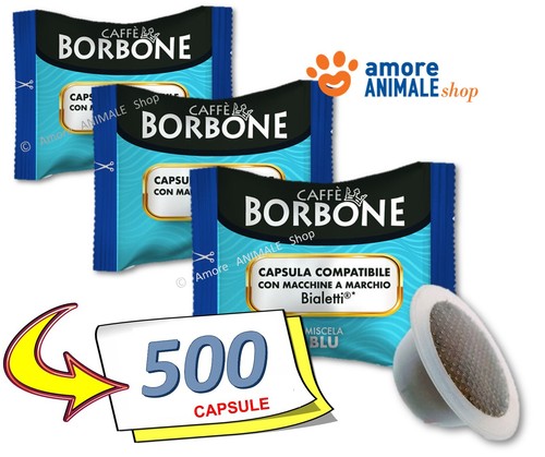 500 capsule caffè borbone - 500,