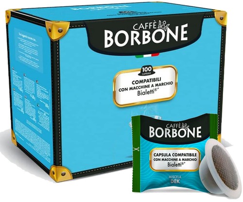 Capsule caffè borbone dek - caffè,