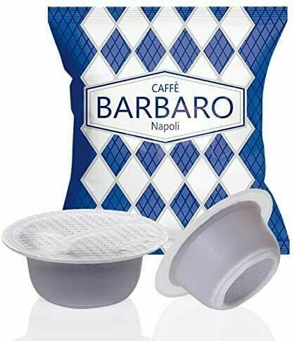 500 capsule caffe barbaro - 500, blu